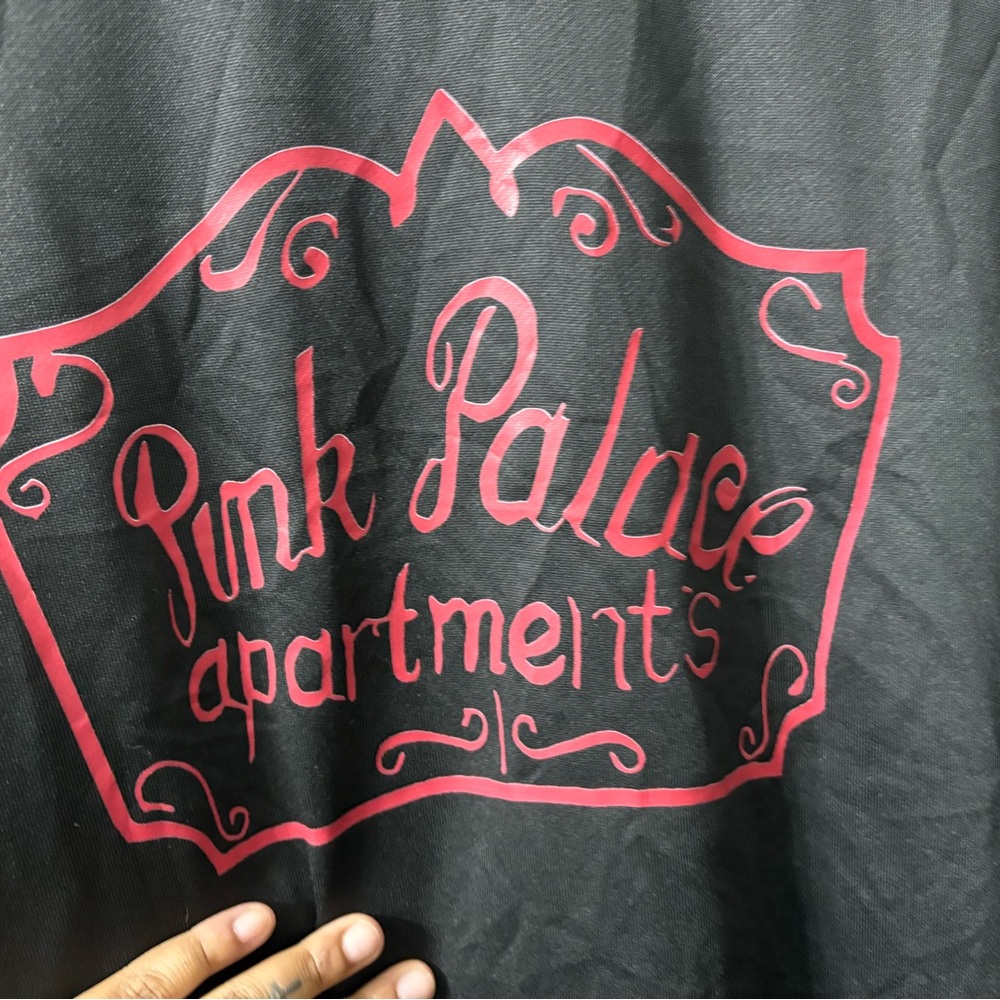 4X Coraline Pink Palace Apartments Sweatshirt - Picture 2 of 5